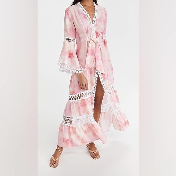 Temptation Positano Dattilo Maxi Dress Coverup - Picture 3 of 7